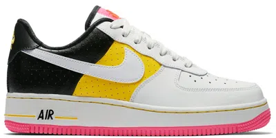 Pre-owned Nike Air Force 1 Low Moto (women's) Sneakers In Summit White/tour Yellow In Multi