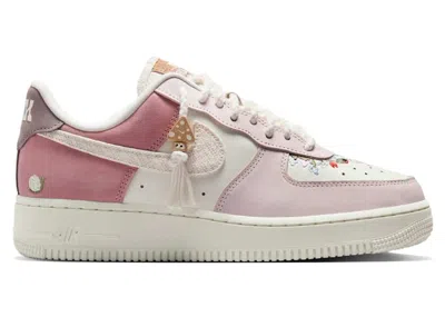 Pre-owned Nike Air Force 1 Low Mushroom (women's) Sneakers In Sail/pink Foam/elemental Pink