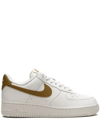 Nike Air Force 1 Low Next Nature "bronzine" Sneakers In 白色