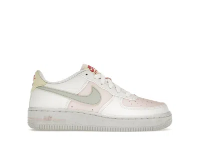Pre-owned Nike Air Force 1 Low Next Nature Easter Sneakers In Summit White/atmosphere/citron Tint