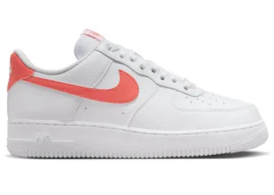 Pre-owned Nike Air Force 1 Low Next Nature (women's) Sneakers In White/light Wild Mango