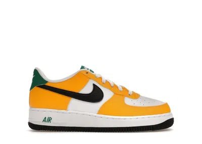 Pre-owned Nike Air Force 1 Low Oakland Athletics Sneakers In University Gold/malachite/black; In Multi