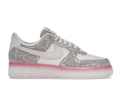 Pre-owned Nike Air Force 1 Low Our Force 1 Snakeskin (women's) Sneakers In Phantom/sail/pink Nebula