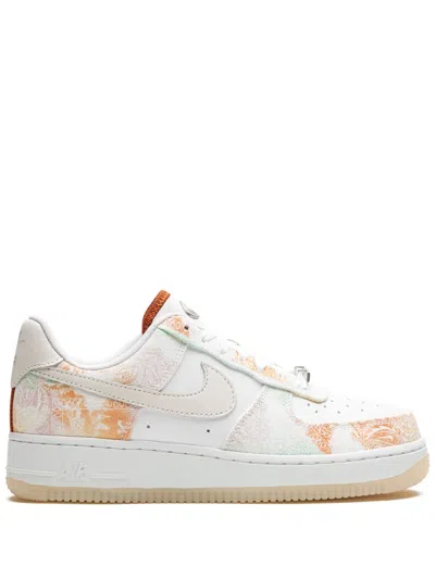 Nike Air Force 1 Low "pastel Paisley" Sneakers In White