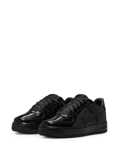 Nike Kids' Air Force 1 Low Patent Sneakers In Black