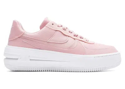 Pre-owned Nike Air Force 1 Low Plt.af.orm (women's) Sneakers In Pink Oxford/white/light Soft Pink