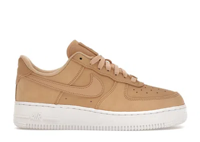 Pre-owned Nike Air Force 1 Low Premium (women's) Sneakers In Vachetta Tan/white