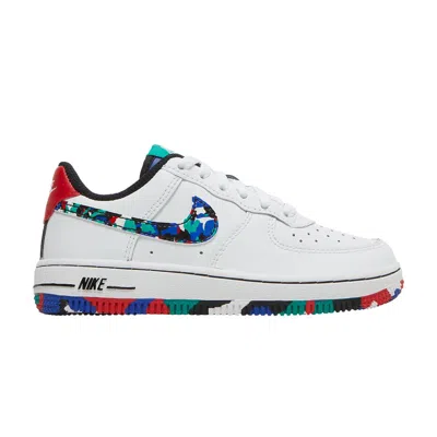 Pre-owned Nike Air Force 1 Low Ps 'melted Crayon' | White | Kid's Size 1