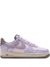 Nike Air Force 1 Low "purple Snakeskin" Sneakers In Multi