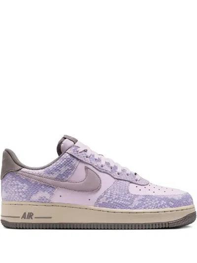 Nike Air Force 1 Low "purple Snakeskin" Sneakers