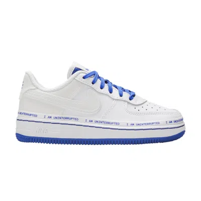 Pre-owned Nike Air Force 1 Low Qs Ps 'more Than' | White | Kid's Size 12