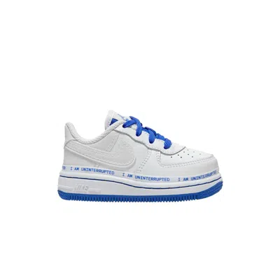 Pre-owned Nike Air Force 1 Low Qs Td 'more Than' | White | Infant Size 9
