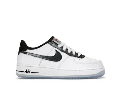 Pre-owned Nike Air Force 1 Low Remix Sneakers In White/black/pure Platinum In Multi