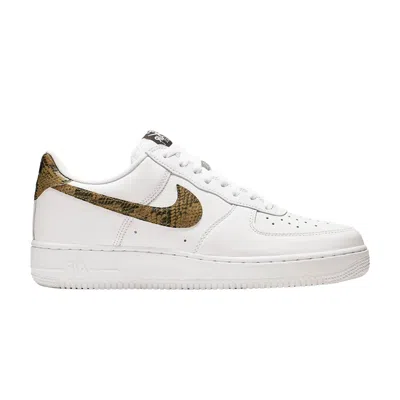 Pre-owned Nike Air Force 1 Low Retro 'ivory Snake' 2024 In White