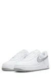 Nike Air Force 1 Low Retro Sneaker In White/metallic Silver/gold