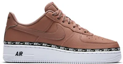 Pre-owned Nike Air Force 1 Low Ribbon Pack (women's) Sneakers In Desert Dust/black/white In Multi