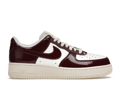 Pre-owned Nike Air Force 1 Low Roman Empire Dark Beetroot (women's) Sneakers In White/burgundy/sail