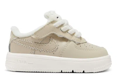 Pre-owned Nike Air Force 1 Low Se Easyon Pale Ivory Sneakers In Sanddrift/sail/dark Raisin