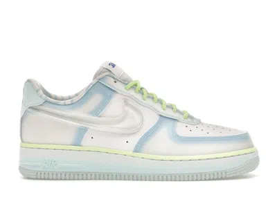 Pre-owned Nike Air Force 1 Low Serena Williams Design Crew (women's) Sneakers In Psychic Blue/white/glacier Blue