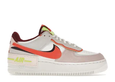 Pre-owned Nike Air Force 1 Low Shadow Pearl (women's) Sneakers In Pearl In Team Red/orange/orange Pearl