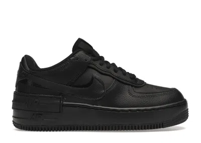 Pre-owned Nike Air Force 1 Low Shadow Triple (women's) Sneakers In Black