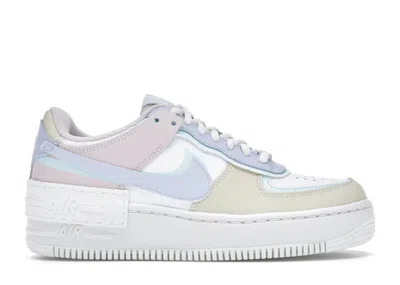 Pre-owned Nike Air Force 1 Low Shadow White Ghost (women's) Sneakers In Summit White/glacier Blue/fossil
