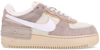 Pre-owned Nike Air Force 1 Low Shadow Wild (women's) Sneakers In Enigma Stone/white/oatmeal