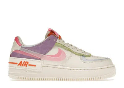 Pre-owned Nike Air Force 1 Low Shadow (women's) Sneakers In Beige/pale Ivory/pink