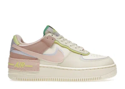 Pre-owned Nike Air Force 1 Low Shadow (women's) Sneakers In Cashmere/pure Violet/pink Oxford