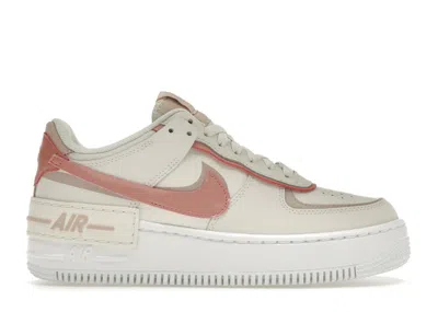 Pre-owned Nike Air Force 1 Low Shadow (women's) Sneakers In Phantom/red Stardust/pink Oxford