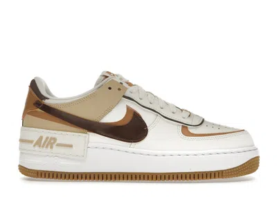 Pre-owned Nike Air Force 1 Low Shadow (women's) Sneakers In Sail/flax/sesame
