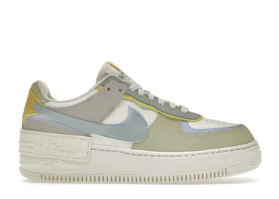 Pre-owned Nike Air Force 1 Low Shadow (women's) Sneakers In Sail/ocean Cube/light Marine