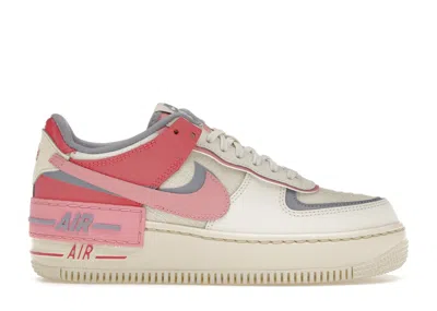 Pre-owned Nike Air Force 1 Low Shadow (women's) Sneakers In Sail/sea Coral/indigo Haze In Multi