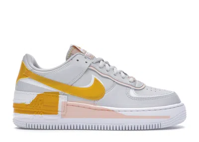 Pre-owned Nike Air Force 1 Low Shadow (women's) Sneakers In Vast Grey/pollen Rise/washed Coral