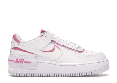 Pre-owned Nike Air Force 1 Low Shadow (women's) Sneakers In White/magic Flamingo