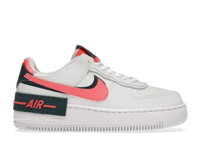 Pre-owned Nike Air Force 1 Low Shadow (women's) Sneakers In White/solar Red