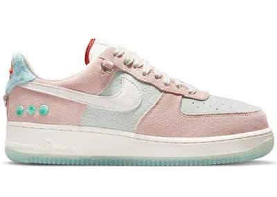 Pre-owned Nike Air Force 1 Low Shapeless, Formless, Limitless (women's) Sneakers In Jade/pink/crimson In Multi