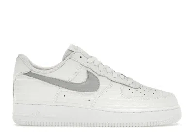 Pre-owned Nike Air Force 1 Low Since 1982 (women's) Sneakers In Summit White/metallic Silver