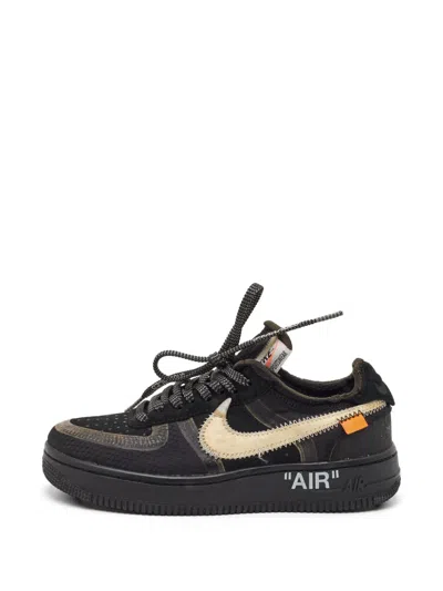 Pre-owned Nike Air Force 1 Low Sneakers In Black