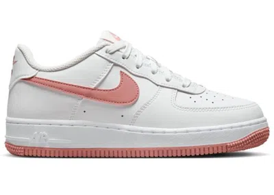 Pre-owned Nike Air Force 1 Low Sneakers In Summit White/red Stardust In Multi