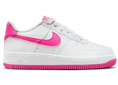 Pre-owned Nike Air Force 1 Low Sneakers In White/laser Fuchsia
