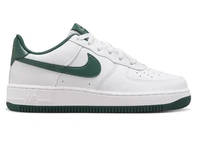 Pre-owned Nike Air Force 1 Low Sneakers In White/oil Green/vintage Green In Multi