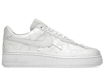 Pre-owned Nike Air Force 1 Low Sp Billie Eilish Triple Sneakers In White