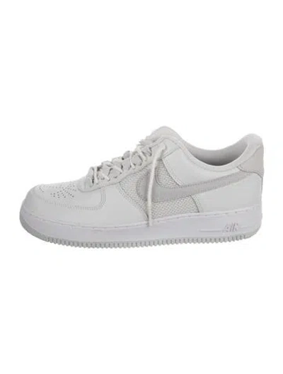 Pre-owned Nike Air Force 1 Low Sp Slam Jam White Sneakers