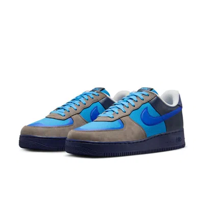 Nike Leather Color Block Low-top Sneakers In Multi