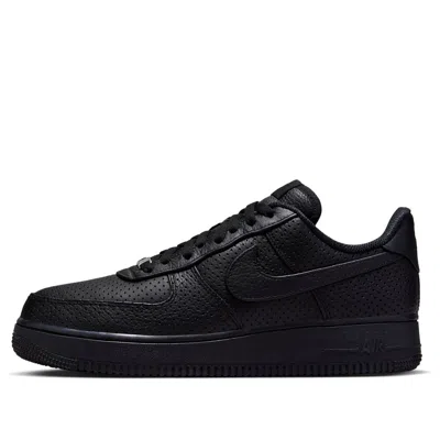 NIKE NIKE AIR FORCE 1 LOW SP 'TRIPLE BLACK PERFORATED'