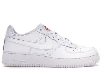 Pre-owned Nike Air Force 1 Low Swoosh Pack Allstar (2018) Sneakers In White