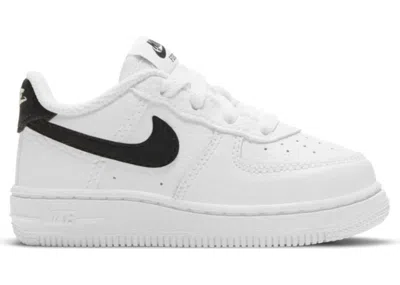 Pre-owned Nike Air Force 1 Low Swoosh Sneakers In White/black