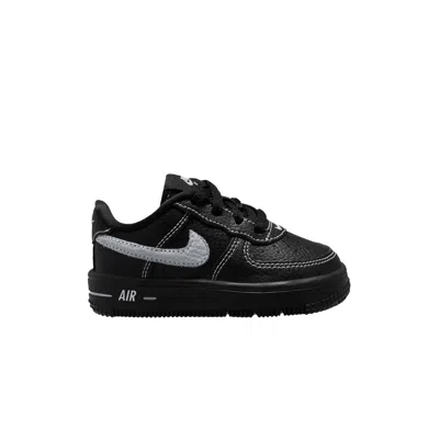 Pre-owned Nike Air Force 1 Low Td 'black Grey' | Infant Size 9