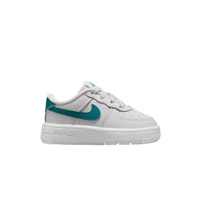 Pre-owned Nike Air Force 1 Low Td 'sail Bleached Turquoise' | Tan | Infant Size 10